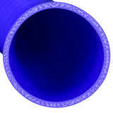 2.75" to 3.00" 45 Degree Reducer Silicone Hose 3-Ply Blue
