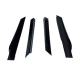 V2 Style Dry Carbon Fiber Side Skirt Door Extensions Set for McLaren GT
