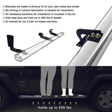 2015-2022 Ford F150 Super Crew Cab 4'' Side Running Boards Stainless