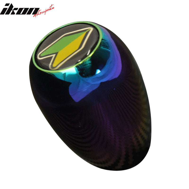 Honda Accord Civic T-R style Titanium BD Logo EG Gear Shift Knob