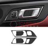 2024+ S650 Mustang Real Carbon Interior Door Handle Trim Overlay