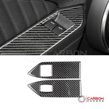 Real Carbon Fiber Window Switch Trim Overlay | Mustang 2005-2009