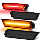 2010-2015 Chevrolet Camaro Smoke Side Marker Lights Front & Rear