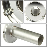 4" Round Burnt Muffler Silencer
