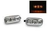 2002-2008 Audi A4/S4/RS4 Clear Amber LED Side Marker Lights