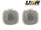 1996-1998 Audi B5 A4 Clear Side Marker Lights