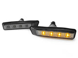 1997-1999 BMW E36 & E53 X5 Crystal Smoke Amber LED Side Marker Lights