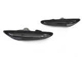 2002-2005 Bmw E46 4d/5d Depo White Led Light Bar Smoke Side Marker