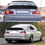 1999-2006 BMW E46 3-Series Coupe 2DR CSL Style Black Trunk Spoiler PU