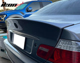 1999-2006 BMW E46 3-Series Coupe 2DR CSL Style Black Trunk Spoiler PU