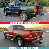 1999-2006 Chevrolet Silverado MDA 3P Style Black Trunk Spoiler PU
