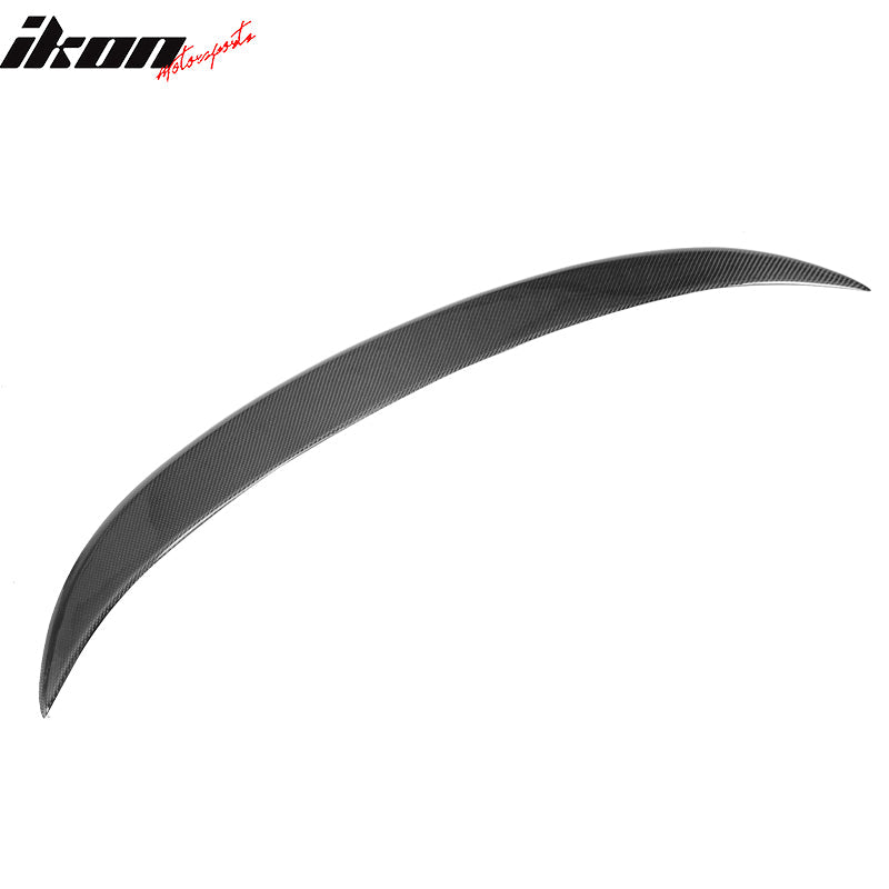 2004-2008 BMW E63 6 Series V Style Carbon Fiber Black Trunk Spoiler