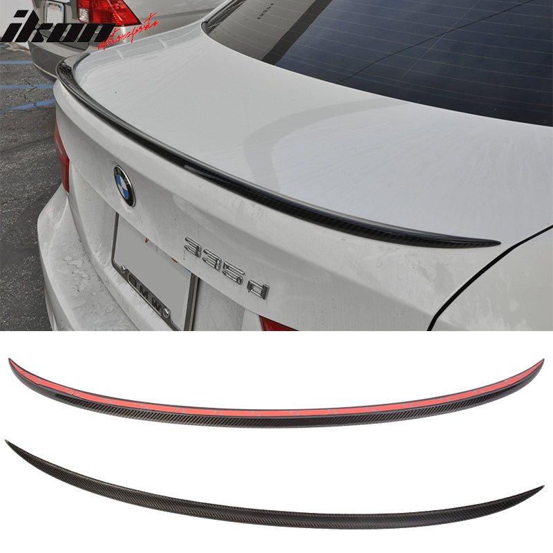 2006-2011 BMW 3-Series E90 4Dr M3 Style CF Carbon Fiber Trunk Spoiler