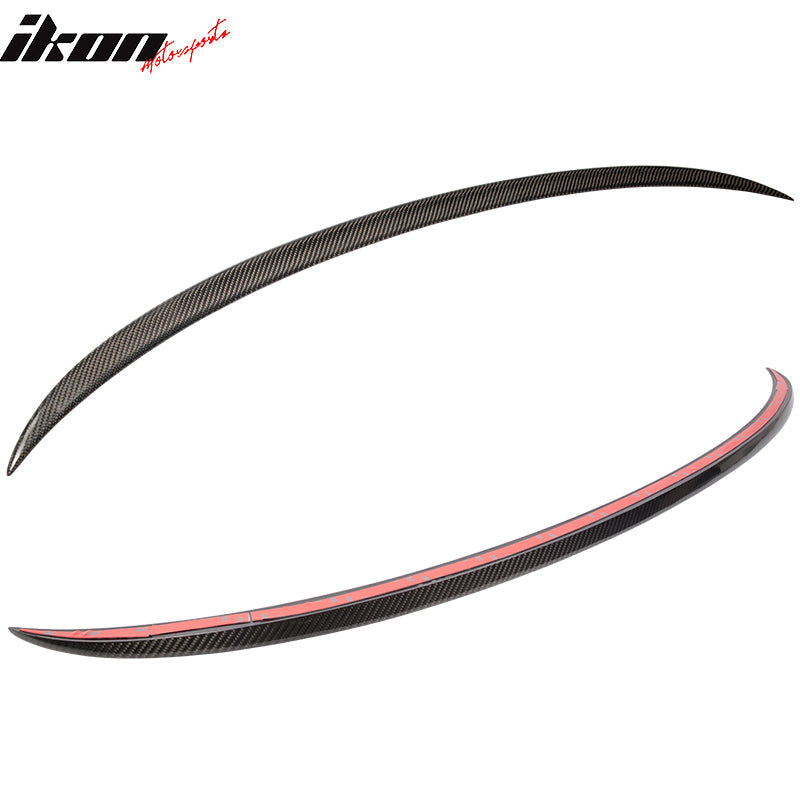2006-2011 BMW 3-Series E90 4Dr M3 Style CF Carbon Fiber Trunk Spoiler