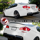 2011-2016 BMW F10 5-Serie P Style Unpainted Trunk Spoiler Carbon Fiber