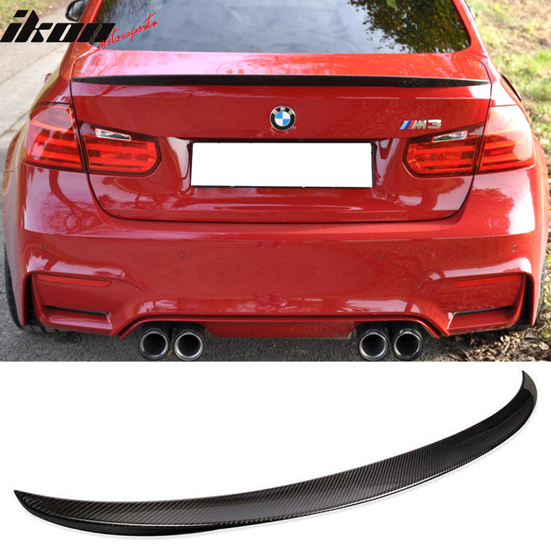 2014-2019Â BMW F80 M3 Sedan OE Factory Trunk Spoiler Wing CF