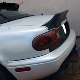 1990-1997 Mazda Miata RB Rocket Style Add-on Black Trunk Spoiler PU