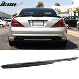 2003-2011 Benz SL-Class R230 Convertible Trunk Spoiler Carbon Fiber
