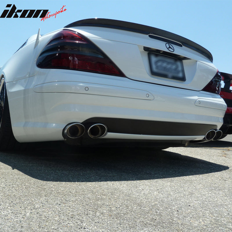 2003-2011 Benz SL-Class R230 Convertible Trunk Spoiler Carbon Fiber