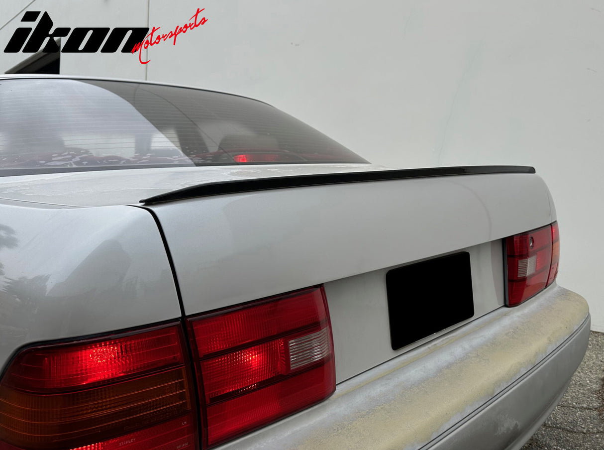 1995-2000 Lexus LS400 Sedan 4DR VIP Style Black Tail Trunk Spoiler PU