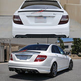 2008-2014 Mercedes Benz C-Class W204 AMG Style Trunk Spoiler