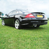 2005-2010 Mercedes Benz CLS-Class W219 Sedan A Style Trunk Spoiler CF