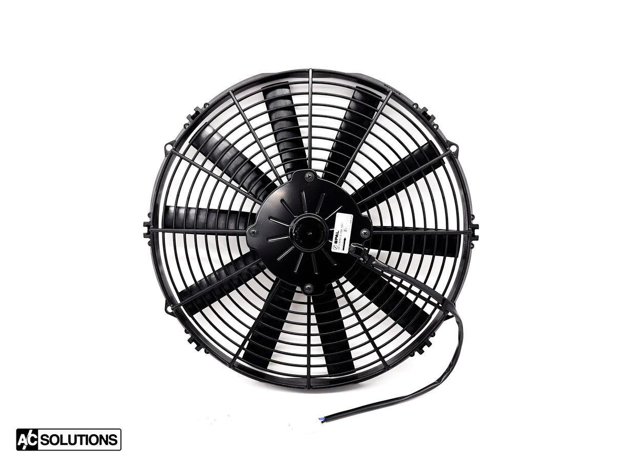 A/C Solutions x CSF E30 Parallel Flow Condenser + 13" SPAL Fan Combo