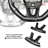 Dodge SRT Charger Challenger Durango 2015+ Carbon Fiber Bottom Lower Steering Wheel Trim Cover