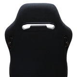 Adjustable Black Luxury Racing Lowered SR3 CONFETTI Style Velvet Seat w/ Sliders