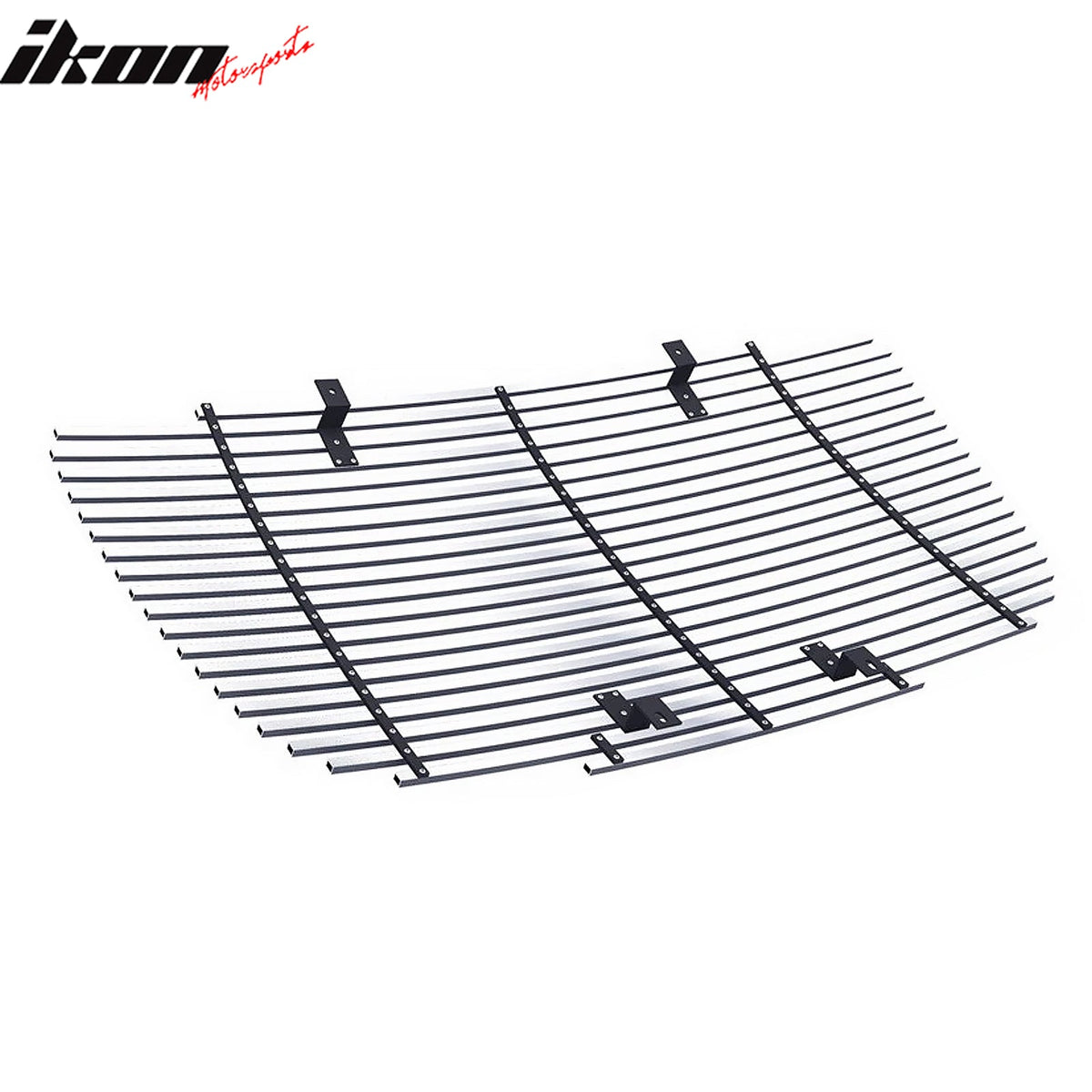 2005-2010 Chrysler 300/300C Front Bumper Hood Upper Grille Insert Replacement Chrome Stainless Steel Billet Style