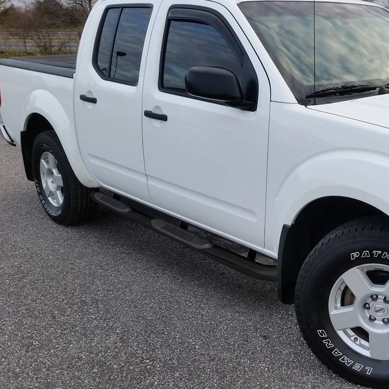 Spec-D Side Steps Nissan Frontier (05-19) Running Boards/Nerf Bars - Chrome or Black