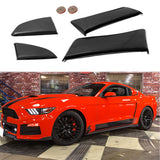 2015-2019 Ford Mustang Rear Window Louver & Quarter Panel Side Scoops