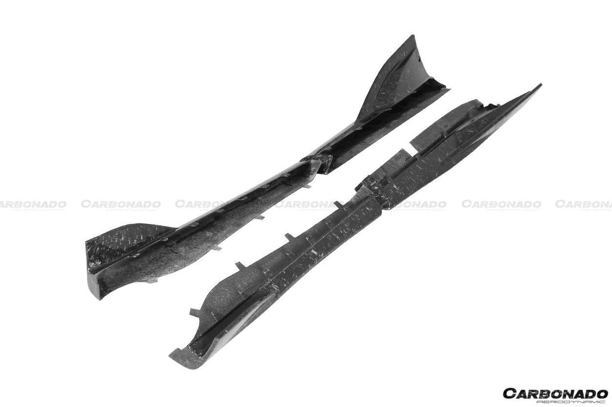 2015-2021 McLaren 540 570S 600LT OEM Style Carbon Fiber Side Skirts Under Board