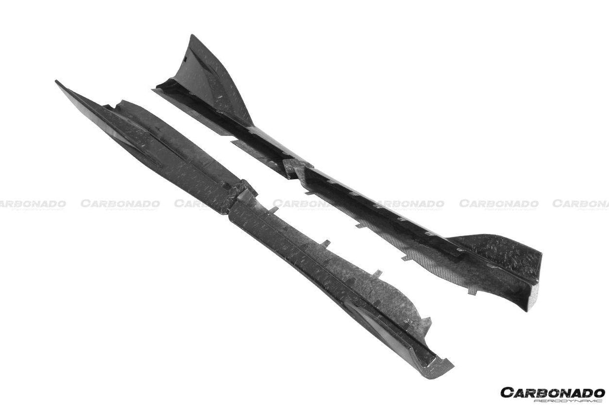 2015-2021 McLaren 540 570S 600LT OEM Style Carbon Fiber Side Skirts Under Board
