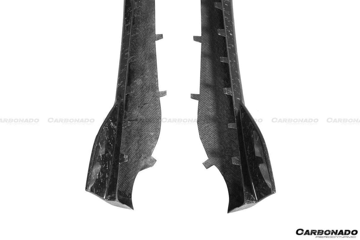 2015-2021 McLaren 540 570S 600LT OEM Style Carbon Fiber Side Skirts Under Board