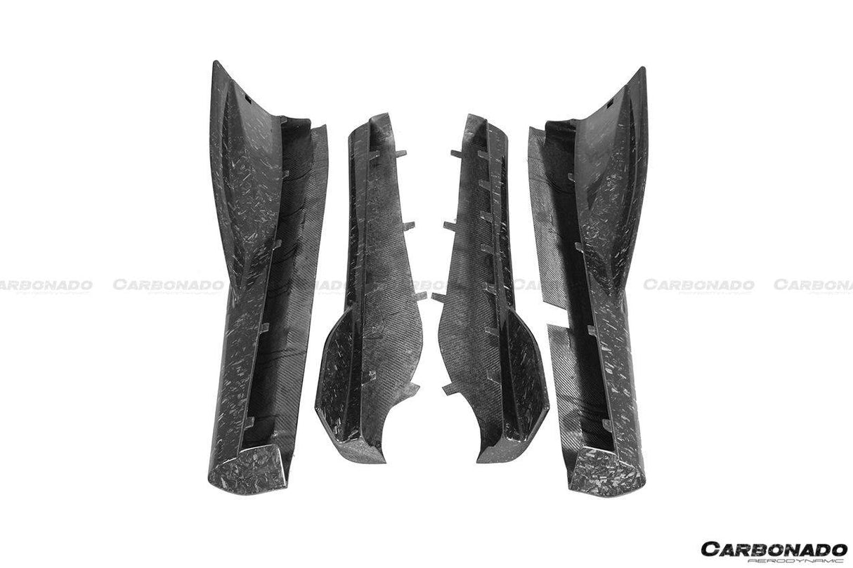 2015-2021 McLaren 540 570S 600LT OEM Style Carbon Fiber Side Skirts Under Board