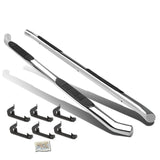 2007-2016 Chevrolet Silverado HD 3" Round Nerf Bars - Silver