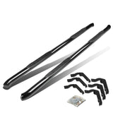 99-16 Chevrolet Silverado / GMC Sierra HD 3" Round Nerf Bars - Black
