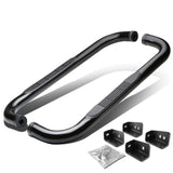 99-16 Chevrolet Silverado Standard Cab 3" Round Nerf Bars Black