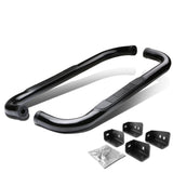 99-16 Chevrolet Silverado Standard Cab 3" Round Nerf Bars Black