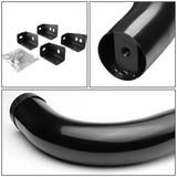 99-16 Chevrolet Silverado Standard Cab 3" Round Nerf Bars Black