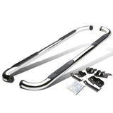 09-15 Dodge RAM 1500 2500 3500 Crew Cab 3" Round Nerf Bars Silver