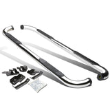 09-15 Dodge RAM 1500 2500 3500 Crew Cab 3" Round Nerf Bars Silver