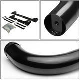 2002-2008 Dodge Ram 1500/2500/3500 Quad Cab 3" Round Nerf Bars Black