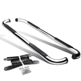 2004-2008 Ford F-150 Extended Cab 3" Round Nerf Bars - Silver