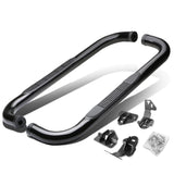 2009-2014 Ford F-150 Regular Cab 3" Round Nerf Bars - Black