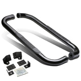 87-06 Jeep Wrangler 3" Round Nerf Bar Step Bar - Black