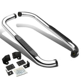 87-06 Jeep Wrangler 3" Round Nerf Bar Step Bar Chrome