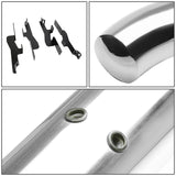 01-06 Acura MDX / 03-08 Honda Pilot 3" Round Nerf Bar Step Bar Silver