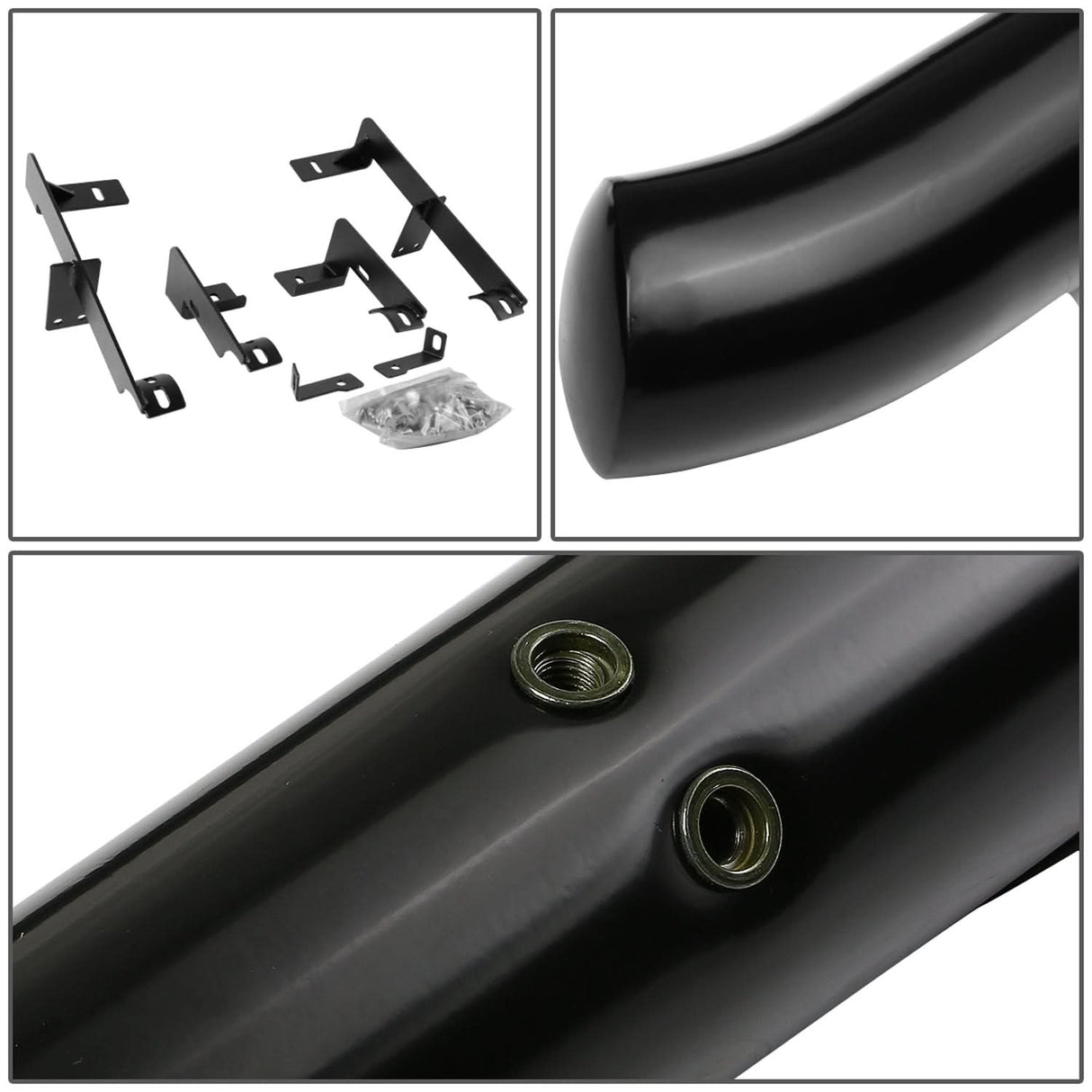 2006-2012 Toyota RAV4 3" Round Nerf Bars - Black